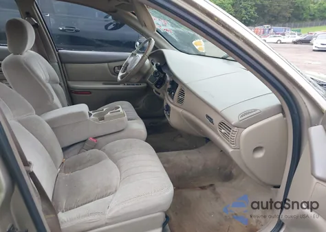 2001 Buick Century Custom z USA, uszkodzony, nr VIN 2G4WS52J811125904